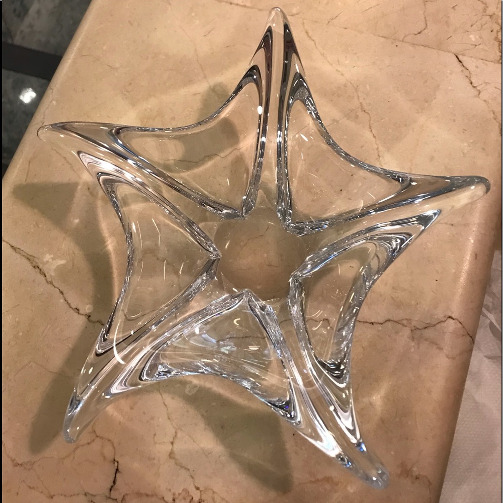 DAUM France Crystal Star Fish !!!!
